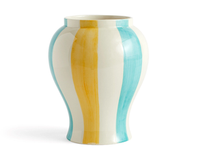 HAY - SOBREMESA GREEN & YELLOW - Porcelain stoneware vase _ In Stock